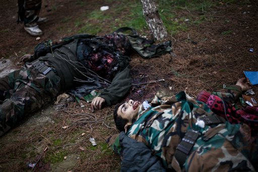 Naciones Unidas reportó al menos 60.000 personas han perdido la vida en el conflicto sirio desde marzo de 2011 hasta noviembre de 2012.