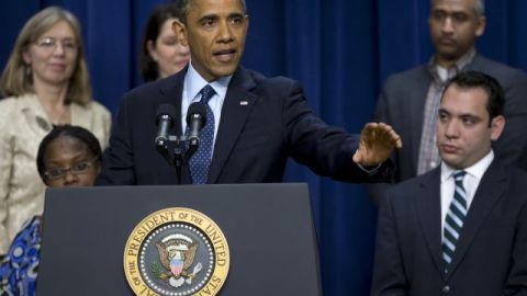 Obama instó hoy a los republicanos en la Cámara de Representantes a que aprueben la ayuda para los damnificados por el huracán “Sandy”.