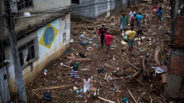 La ciudad brasileña Río de Janeiro en alerta por lluvias fuertes y consecuentes inundaciones.