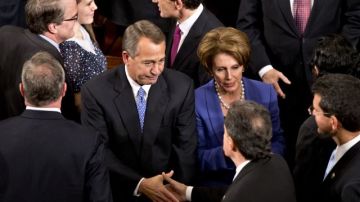En la inauguración de la 113 sesión del Congreso, John Boehner fue reelegido hoy por otros dos años como presidente de la Cámara de Representantes de EE.UU.