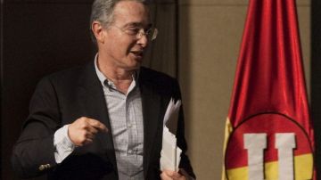 El expresidente colombiano, Álvaro Uribe Vélez