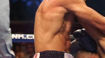 Juan Manuel Márquez (izq.) en su combate contra  Orlando Salido.