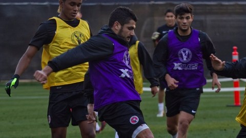 El plantel de Xolos de Tijuana  cerró  su preparación para enfrentar hoy al Puebla,  su primer rival del Torneo Clausura 2013.