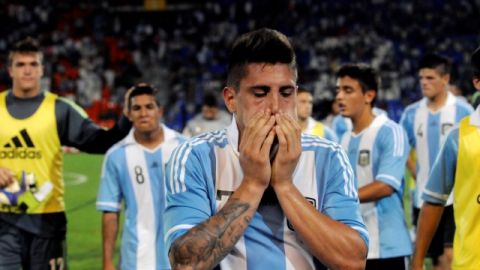Juan Iturbe encabeza la decepción de los juveniles argentinos después de perder ayer ante Paraguay en el marco del Sub-20 de Argentina.