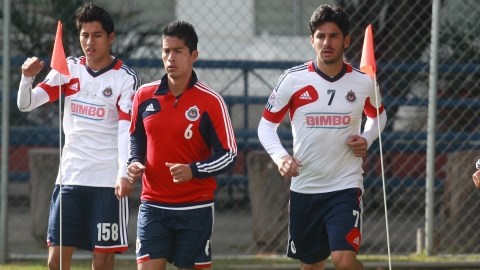 El delantero Rafael Marquez Lugo (7) se declara listo para enfrentar a La Máquina el próximo domingo en el Estadio Omnilife.