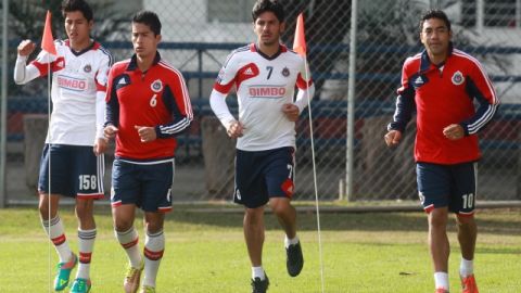 El delantero Rafael Marquez Lugo (7) se declara listo para enfrentar a La Máquina el próximo domingo en el Estadio Omnilife.