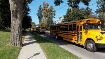 La huelga de choferes de buses escolares fue anunciada para mañana.