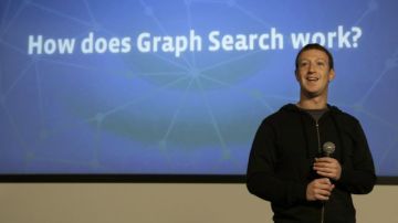 Mark Zuckerberg durante la presentación de la herramienta.