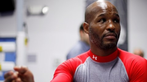 Bernard Hopkins, como siempre, en gran forma para su nuevo reto.