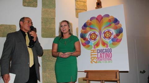 Jori Cicale, la ganadora del diseño del cartel oficial de la 29 edición del Festival de Cine Latino