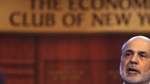 Ben Bernanke, presidente de la Reserva Federal,  se había mostrado en general optimista respecto al sector de la vivienda.