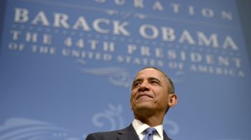 Obama el lunes tras  investidura. Algunos grupos ya han criticado que el presidente haya pronunciado la palabra 'gay' en su discurso.