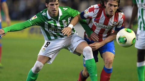 Atlético de Madrid empató 1-1 con Betis y avanzó a semifinales de la Copa del Rey
