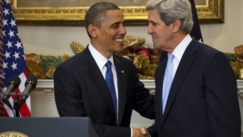 El senador John Kerry será confirmado en el Senado como secretario de Estado del segundo mandato de Barack Obama.