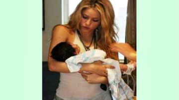 Varios medios han publicado esta foto como la supuesta primera imagen de Shakira con Milan.