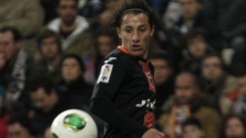 El mexicano Andrés Guardado, del Valencia, dio el pase para el tercer gol