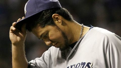 El pircher mexicano Yovani Gallardo abrió 33 partidos en 2012
