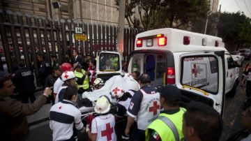 El sistema de atención telefónica Locatel publicó en su sitio de Internet una lista de 62 lesionados por la explosión y los hospitales a los que fueron trasladados.