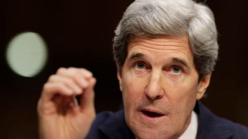 John Kerry juramentó en ceremonia privada como secretario de Estado del segundo mandato de Barack Obama.