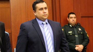 George Zimmerman en la audiencia judicial en la que se rechazó aplazar su juicio.