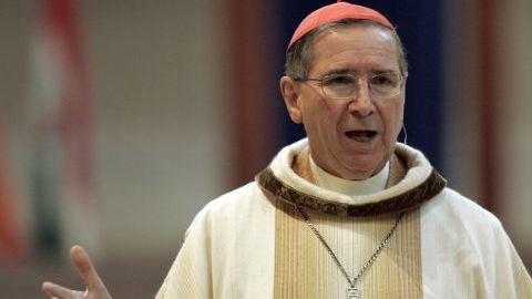 Cardenal Roger Mahony, ya retirado.