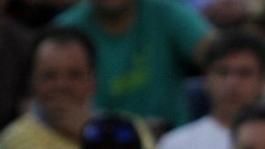 Por tercer día consecutivo, Rafael Nadal aguantó todo el partido