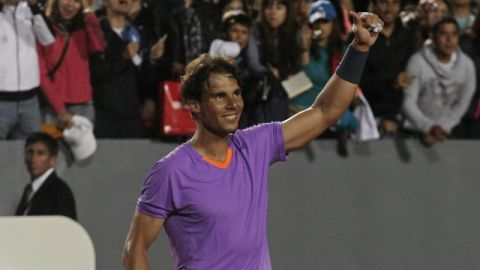 Rafael Nadal avanzó a la final individual del torneo ATP de Viña del Mar, en Chile