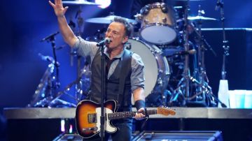 Bruce Springsteen en el concierto  '12-12-12 The Concert for Sandy Relief' en diciembre del año pasado en el Madison Square Garden, en Nueva York.