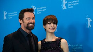 Los protaginistas de Les Miserables Hugh Jackman y Anne Hathaway dieron brillo a la Berlinale 2013.