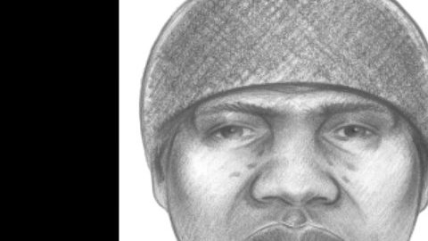 Retrato del sospechoso de la violación.