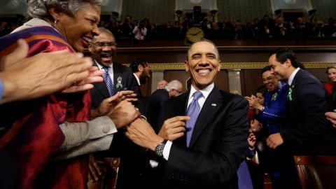 El presidente Barack Obama llama a fortalecer la clase media en su discurso del Estado de la Unión.