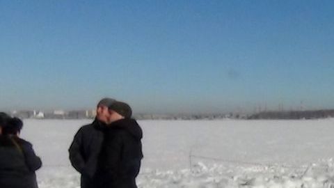 Ya va en 1,100 la cuenta de heridos en Rusia por meteoro. Sólo 48 permanecen en el hospital. En la foto, el supuesto lugar de la caída del cuerpo celeste.