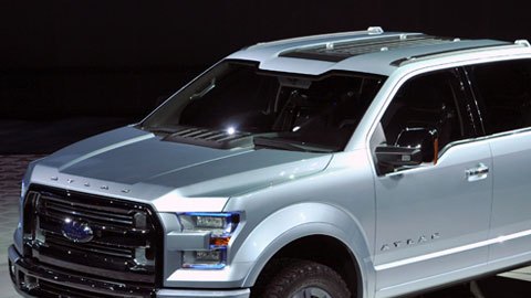 El  nuevo Atlas-Concept es un prototipo de pick-up que evolucionará al F-150