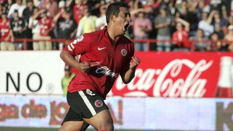 El jugador de Xolos de Tijuana Alfredo Moreno.