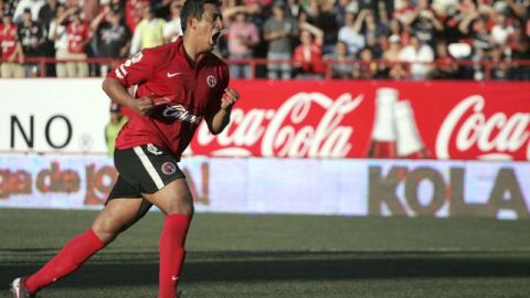 El jugador de Xolos de Tijuana Alfredo Moreno.