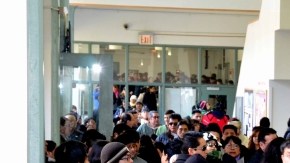 Una gran cantidad de ecuatorianos votó en LaGuardia Community College de Queens.