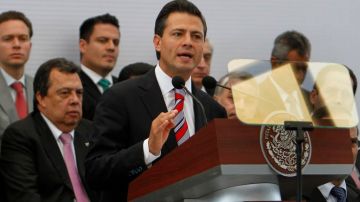 El presidente mexicano Enrique Peña Nieto impulsa el mando único policial y solicita se resuelvan los mecanismos legales para su conformación.