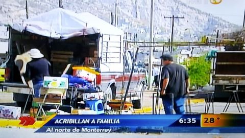 Se registra un ataque de hombres armados a un comerciante y su familia en la ciudad de Monterrey, México. Hay seis muertos.