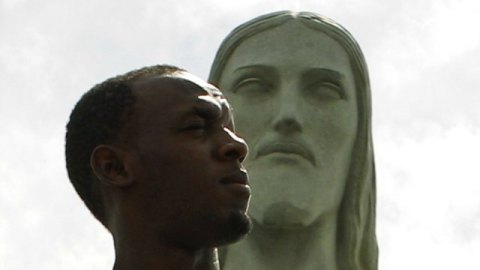 El campeón olímpico Usain Bolt competirá en los 150 mts. cerca de Copacabana