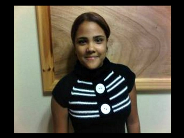 Martha Heredia sonrió al ser fotografiada por las autoridades durante su detención.