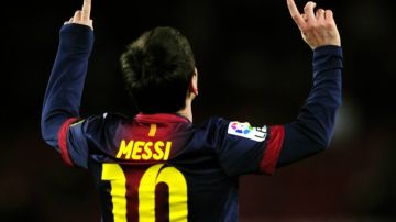 Lionel Messi ligó 15 partidos consecutivos en la Liga española, marcando gol