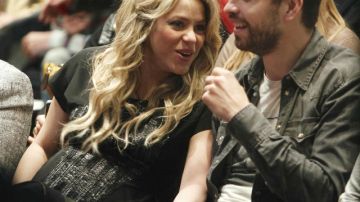 Shakira  y Gerard Piqué.