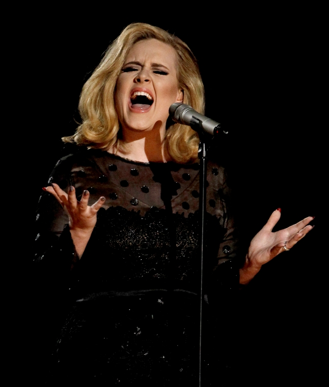 Adele interpretará por primera vez en vivo el tema "Skyfall", del nuevo filme de  James Bond.