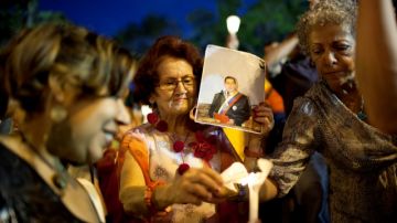 Se han realizado varias vigilias para pedir por la recuperación del presidente Hugo Chávez quien se recupera de una operación de cáncer realizada en Cuba.