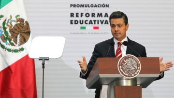 El presidente Enrique Peña Nieto promulgó el lunes la mayor reforma educativa en siete décadas en México.