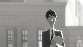 El corto animado 'Paperman' ganó el Oscar en su categoría.