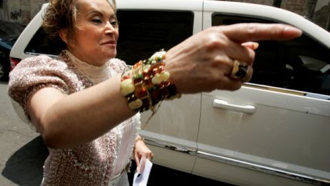Elba Esther Gordillo, acusada de malversación de fondos.