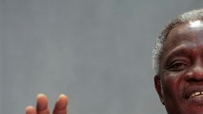 El cardinal Peter Turkson, de Ghana, sería el primer papa africano de la historia.