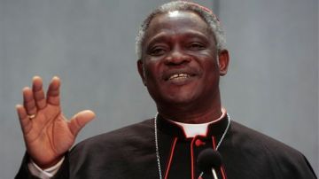El cardinal Peter Turkson, de Ghana, sería el primer papa africano de la historia.