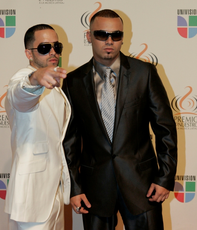El dúo puertorriqueño Wisin y Yandel.